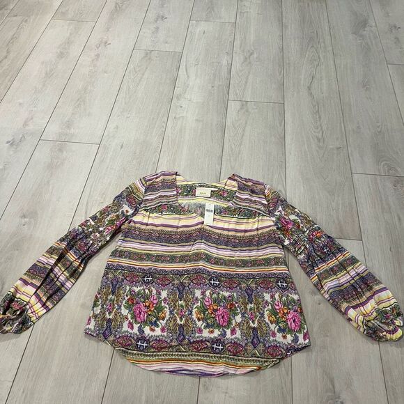 Maeve Ceresco Peasant Top size S - Picture 1 of 10